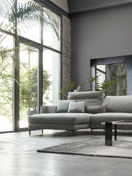 Divano con penisola Capri di Rosini Divani