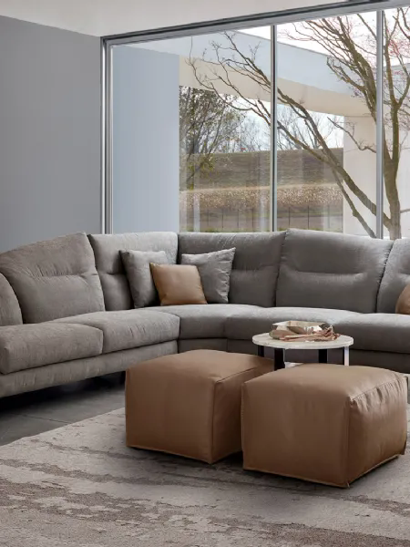 Divano angolare Chelsea di Rosini Divani