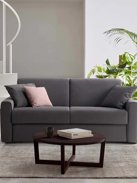 Divano Letto lineare Riva Standard di Rosini Divani
