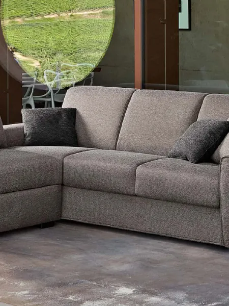 Divano letto angolare Sirmione Standard di Rosini Divani 