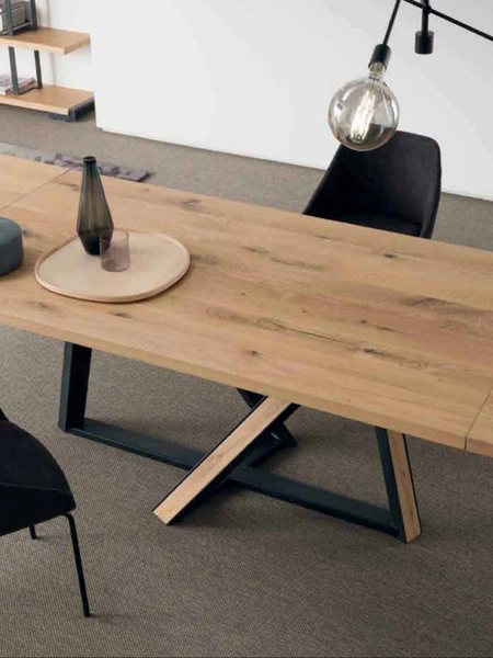 Tavolo di design allungabile in legno Wien di Alta Corte