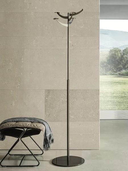 Appendiabiti Battista in acciaio laccato di Bontempi