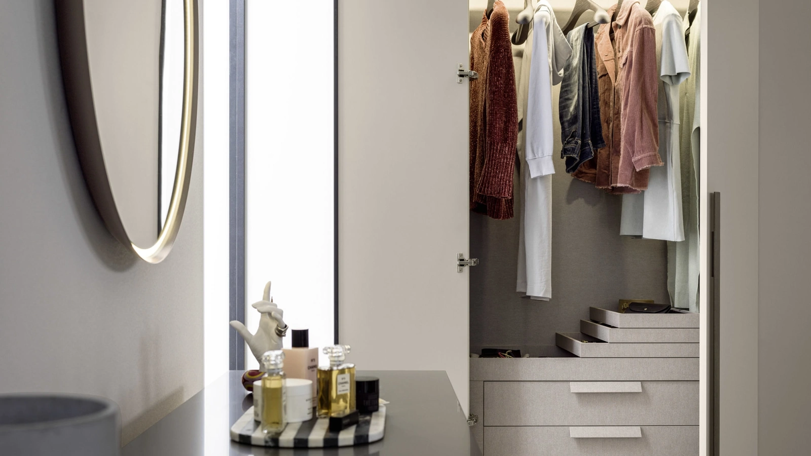 Specchio Deep di Novamobili