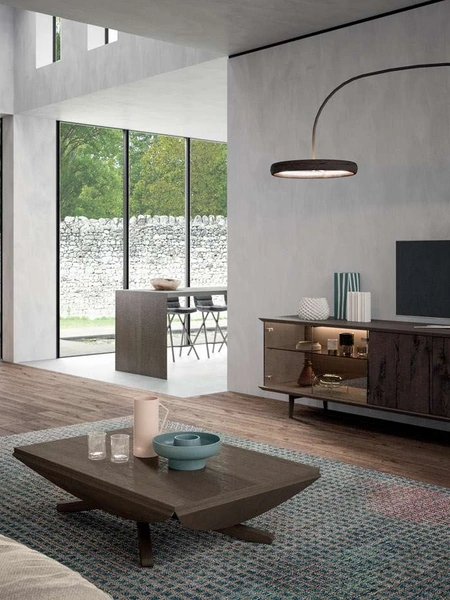 Tavolino trasformabile in legno Ellis di Ozzio