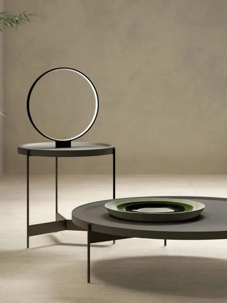 Tavolino Henry in MDF laccato di Doimo Salotti