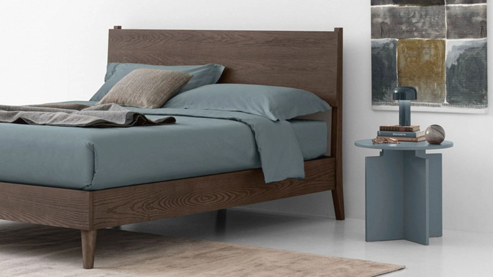 Tavolino Kisai 01 in frassino laccato di Oggioni