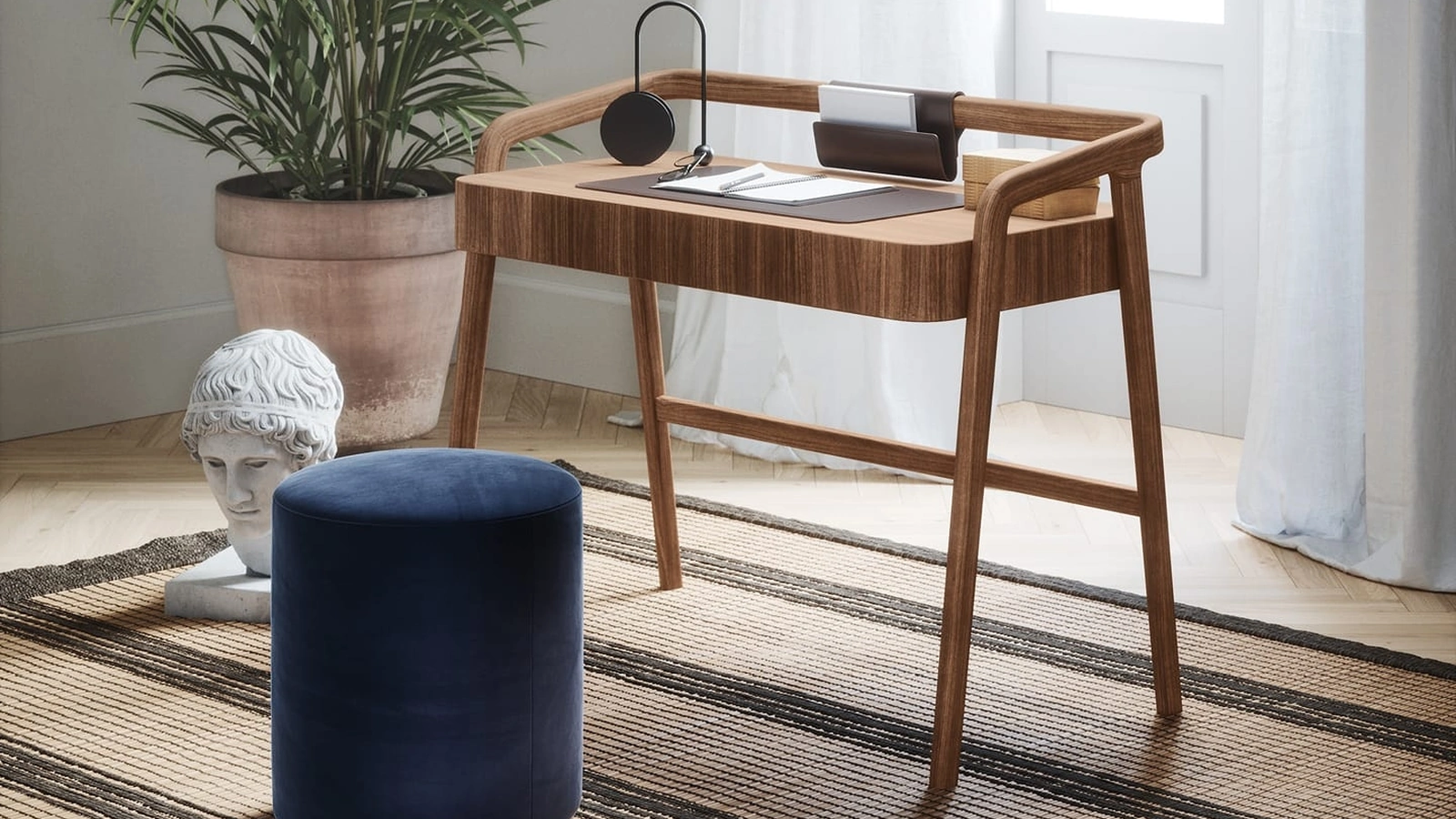 Scrittoio in legno Knot di Novamobili