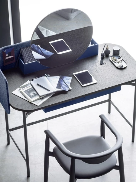 Scrittoio Ninfea in legno e metallo di Novamobili