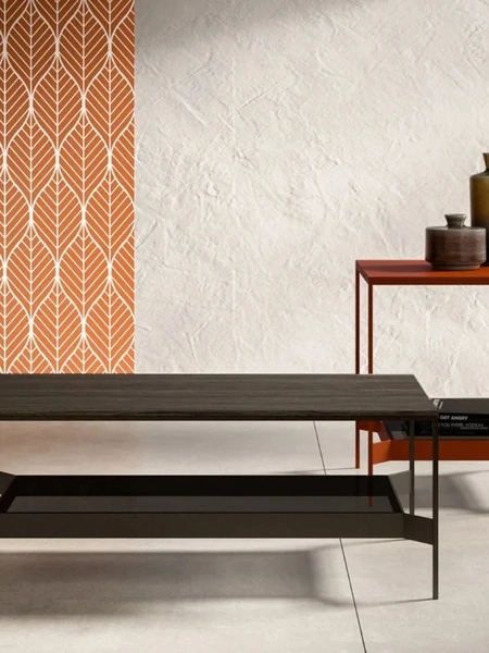 Tavolino Peter in nobilitato o laccato di Doimo Salotti