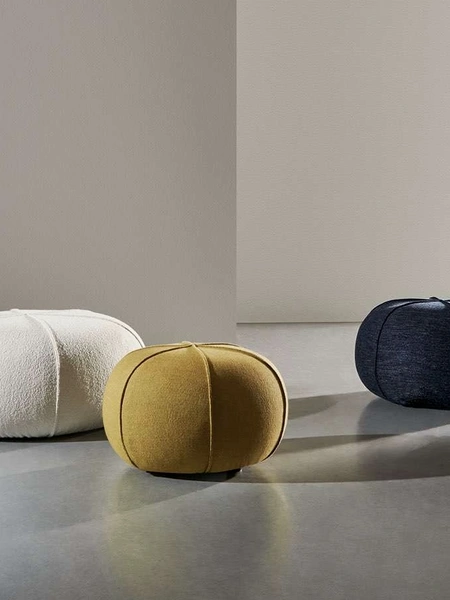 Pouf Clove in tessuto imbottito di Twils