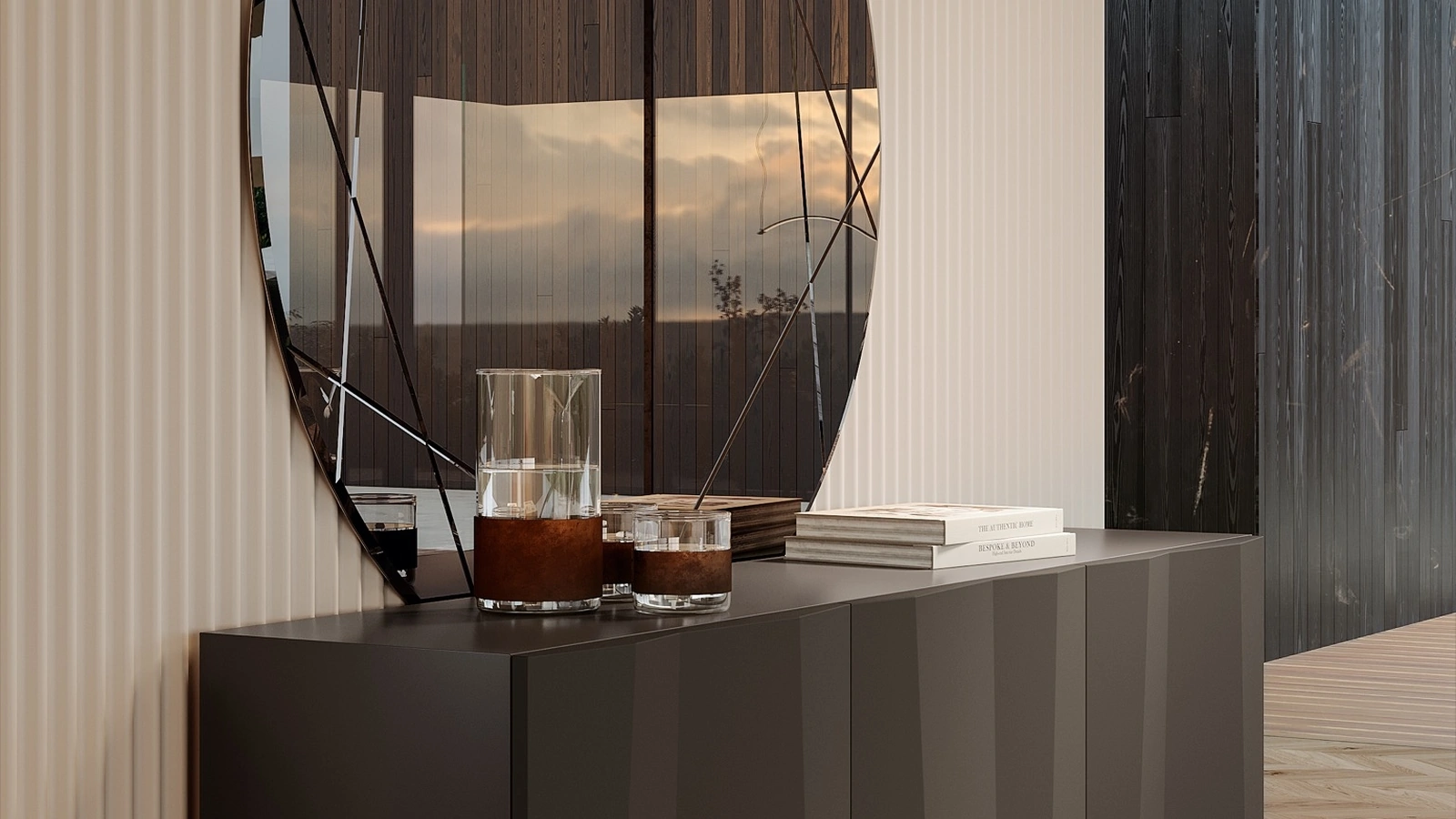 Specchio rotondo Coco di Bontempi