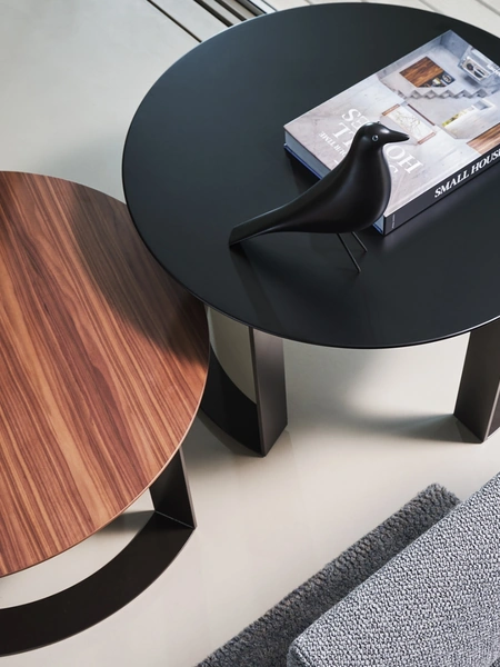 Tavolino Otto Coffee effetto legno o laccato di Twils