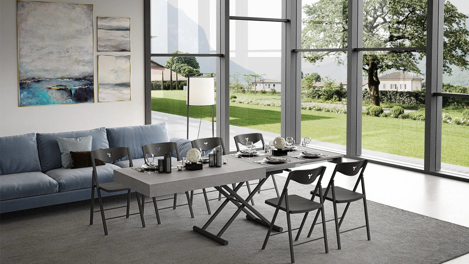 Tavolino trasformabile Up di Easyline