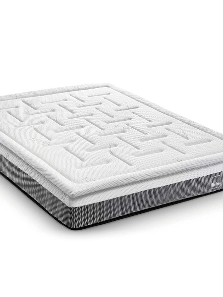 Materasso matrimoniale con topper esterno ad alto spessore Alpha di Morfeus