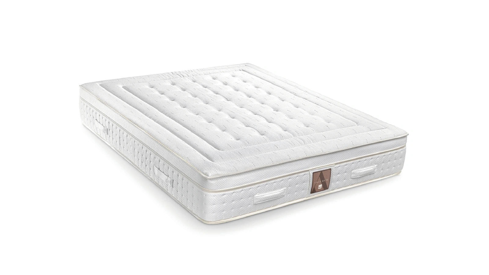 Materasso a molle insacchettate e lattice rigido con topper extra comfort Aurora di Morfeus