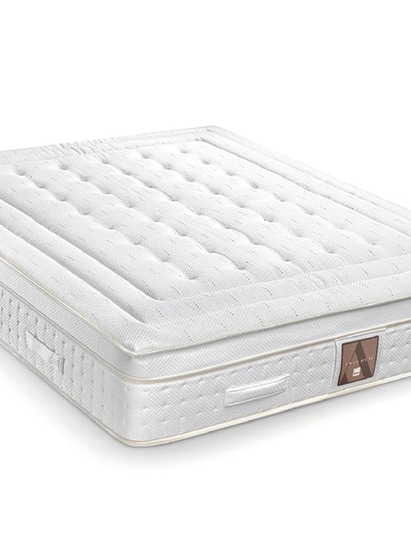 Materasso a molle insacchettate e lattice rigido con topper extra comfort Aurora di Morfeus