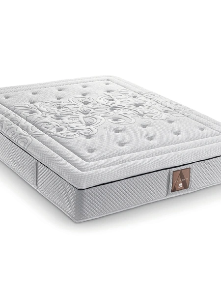 Materasso rigido matrimoniale con molle insacchettate Gemini di Morfeus