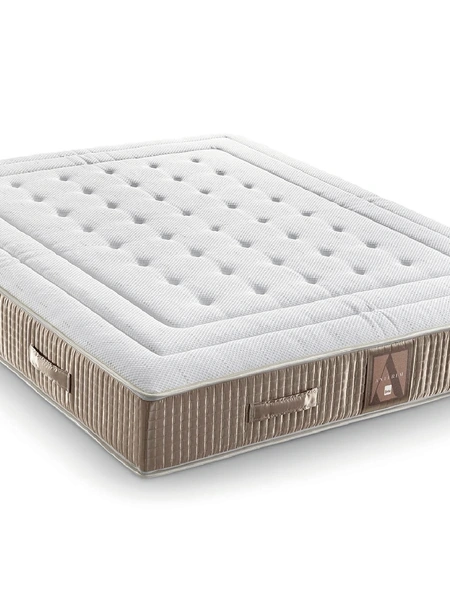 Materasso a molle insacchettate e imbottitura in ecomemory Regal di Morfeus