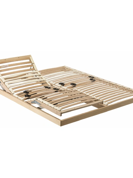 Rete Letto Range Matic motorizzata in legno di faggio di Oggioni