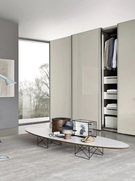 Armadio Ala Vetro Juta di Sangiacomo