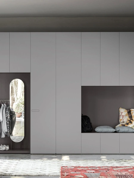 Armadio Alfa con Nicchia di Novamobili