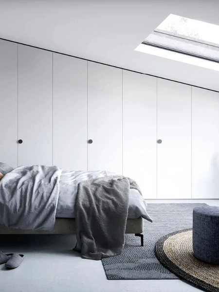 Armadio Alfa per Mansarda di Novamobili