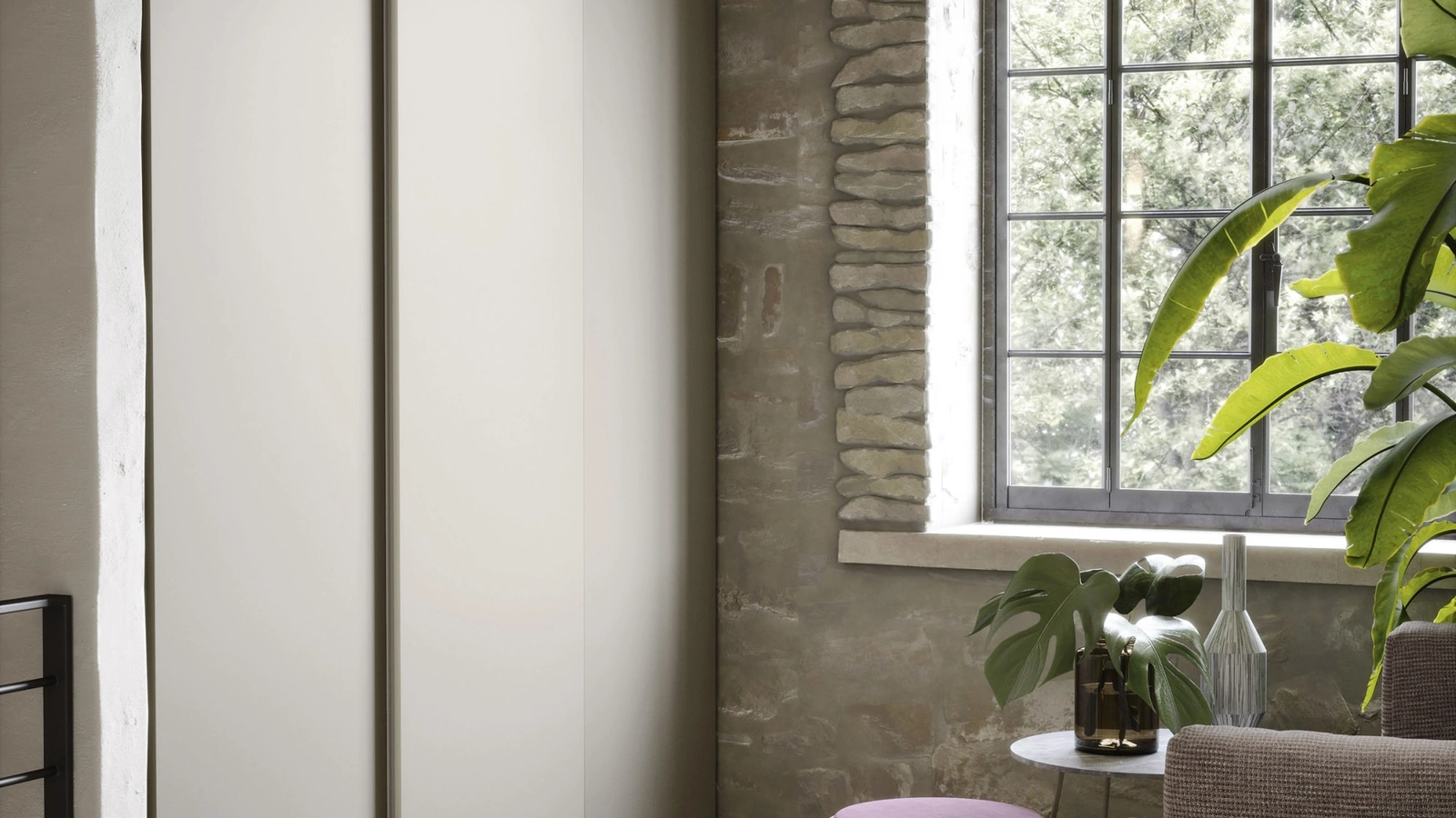 Armadio Allison con anta scorrevole di Novamobili