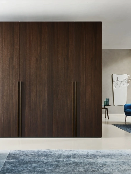 Armadio a muro Anta Liscia Maniglia Assisa di Sangiacomo