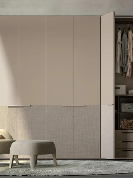 Armadio Atelier con ante bicolore di Adok