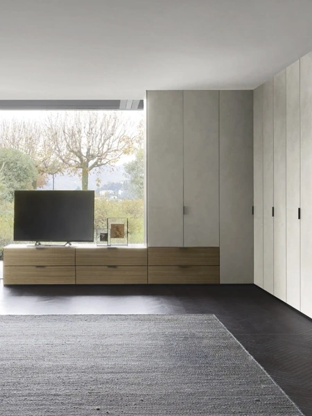 Armadio angolare Collage di Sangiacomo