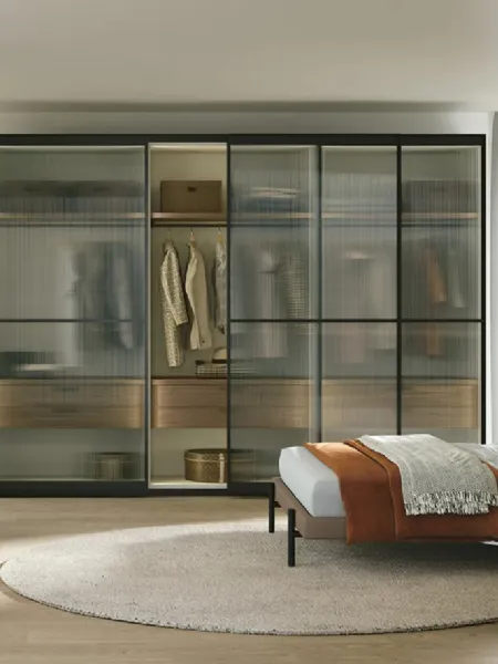 Armadio con ante scorrevoli Double di Dielle Modus