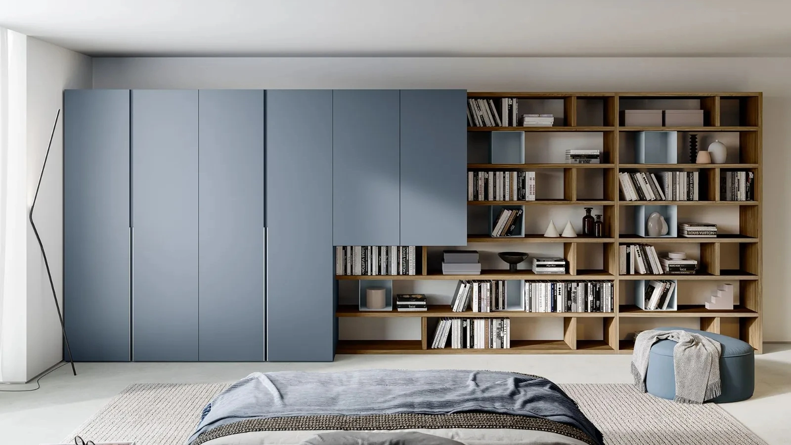 Armadio con ante battenti Slim di Dielle Modus