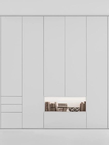 Armadio Freedhome Modulare con cassetti e nicchie di Caccaro