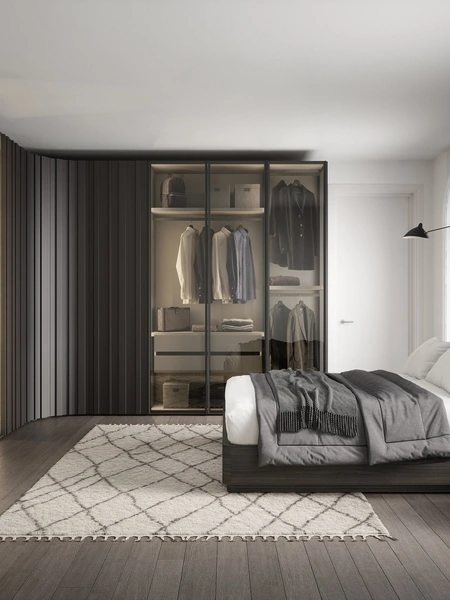 Armadio angolare Perry di Novamobili