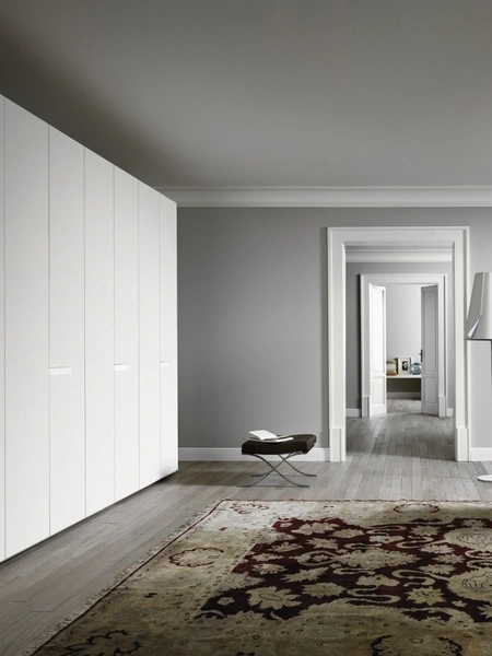 Armadio Vela in laccato Bianco di Sangiacomo