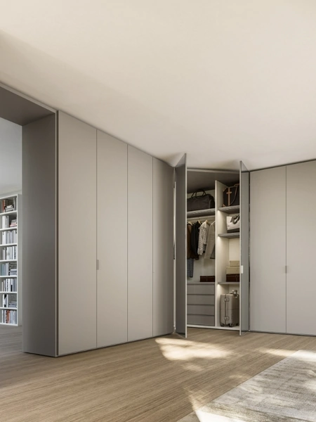 Armadio Terminale Angolare Anta Liscia di Sangiacomo