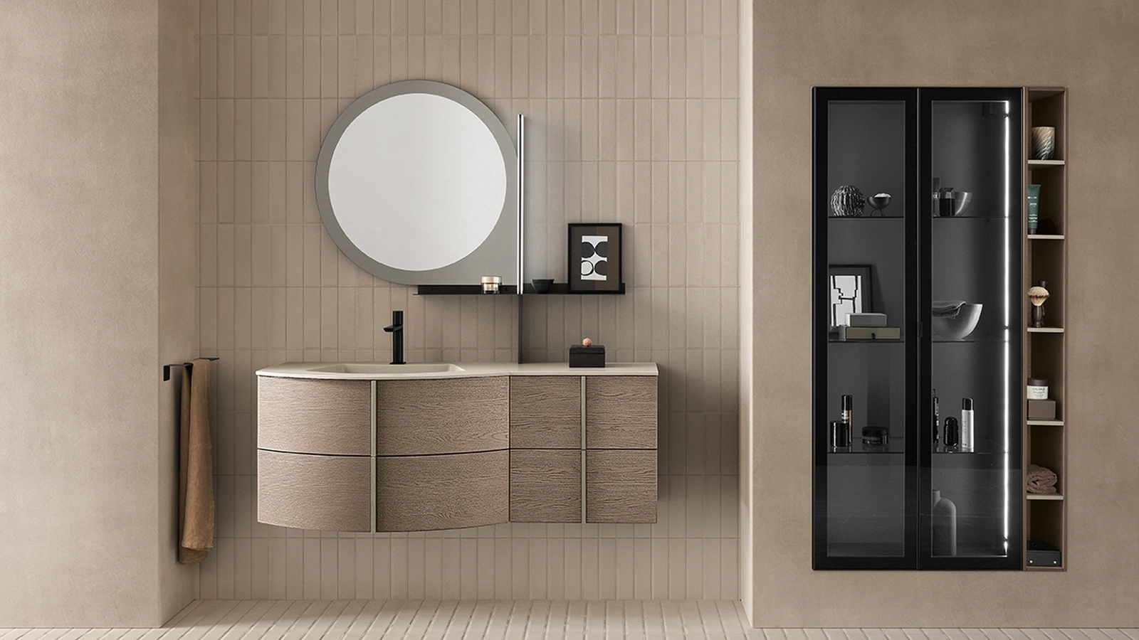 Mobile da Bagno sospeso Essenze 04 di Archeda