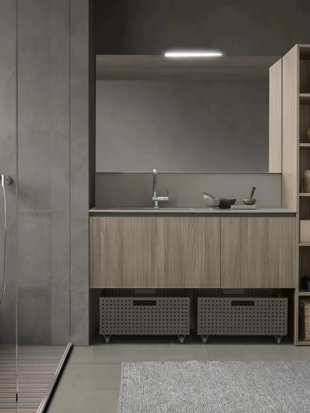 Mobile da Bagno in melaminico Laundry 07 di Archeda