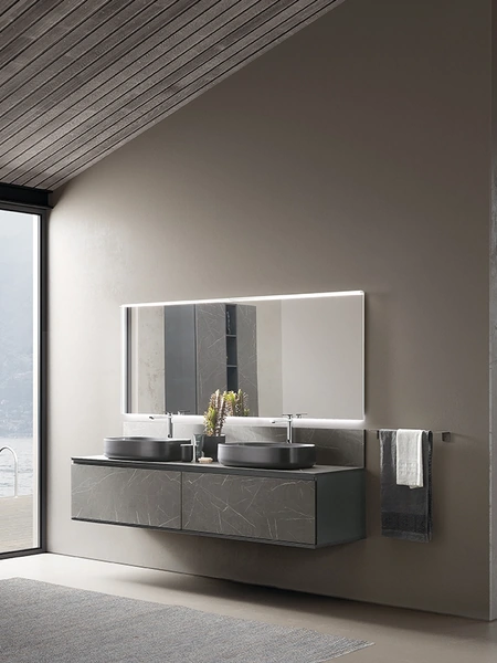 Mobile da Bagno sospeso Modulo 02 di Archeda