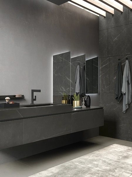 Mobile da Bagno sospeso in gres Modulo 07 di Archeda