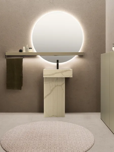 Mobile da Bagno a terra in Okite Tulle 03 di Archeda