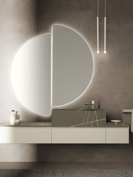 Mobile da Bagno sospeso Tulle 05 di Archeda