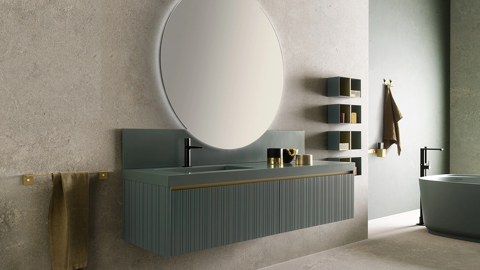 Mobile da Bagno sospeso Tulle 06 di Archeda