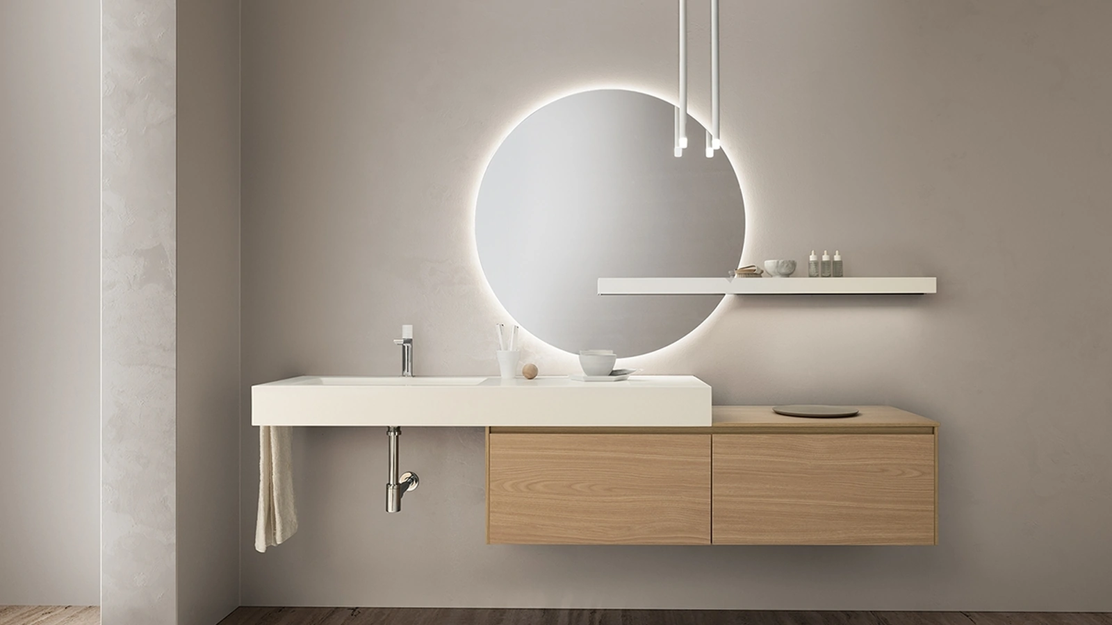 Mobile da Bagno sospeso Tulle 07 di Archeda