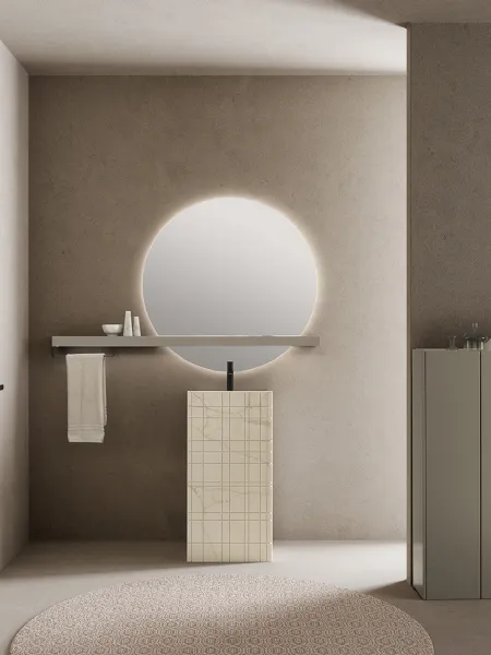 Mobile da Bagno a terra in Okite Tulle 08 di Archeda