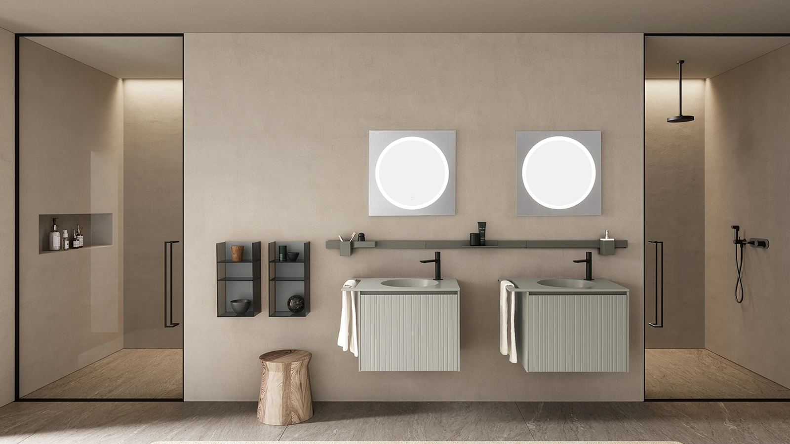 Mobile da Bagno sospeso Tulle 09 di Archeda