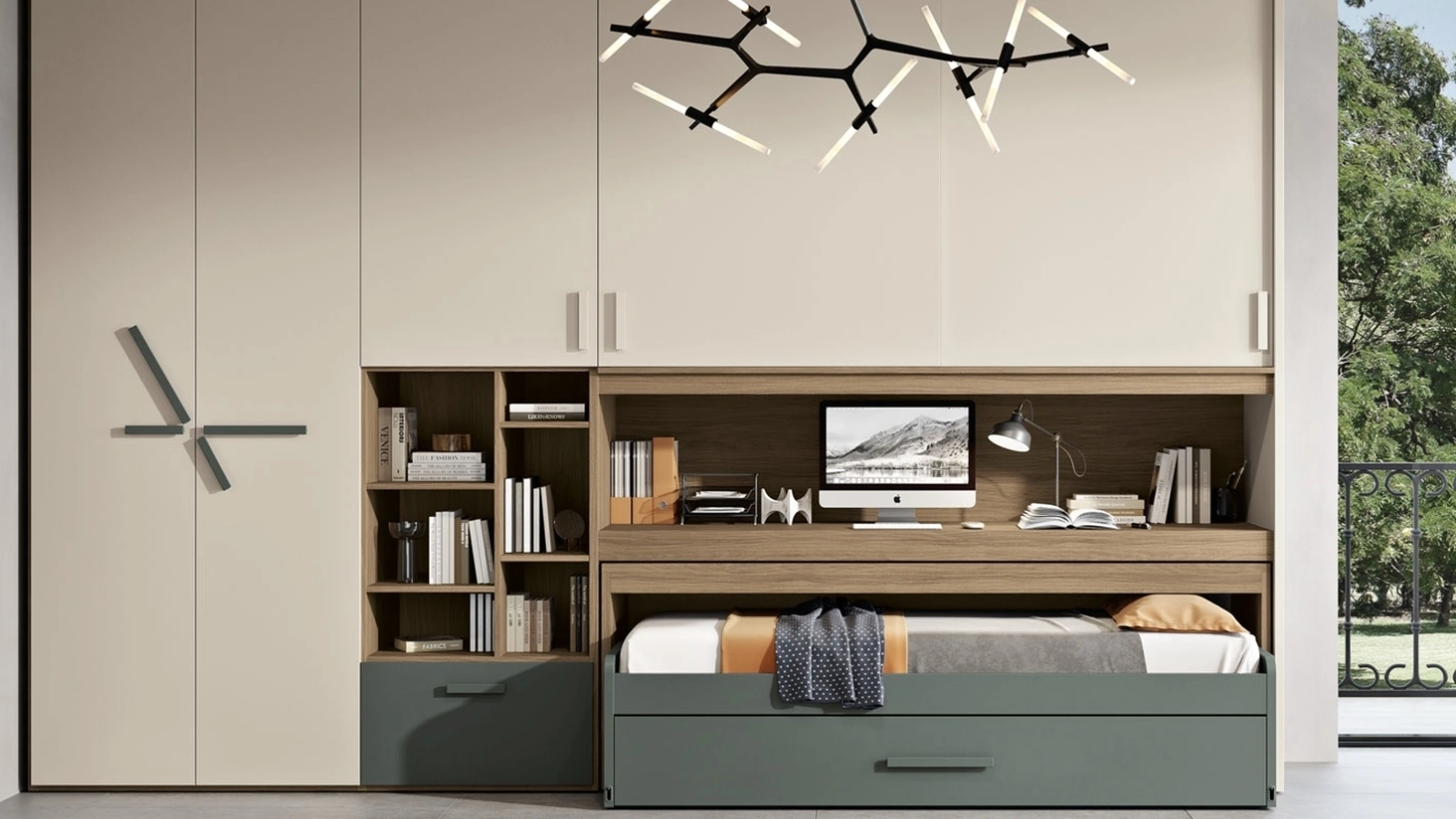 Cameretta 141 salvaspazio a ponte di Ferrimobili