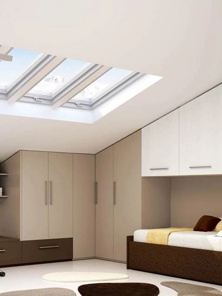 Cameretta per Ragazzi 629 su misura a ponte di Ferrimobili