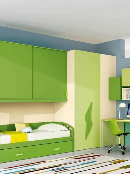 Cameretta 631 a ponte con scrivania di Ferrimobili