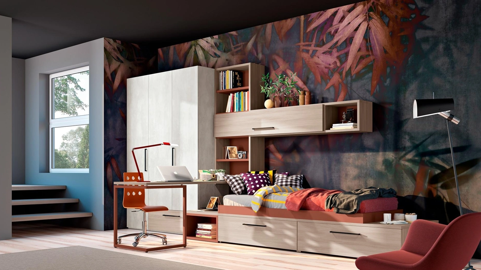 Cameretta componibile 148 di Ferrimobili